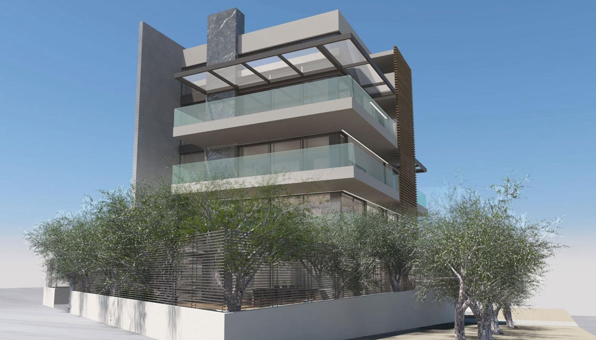 Apartment Building in Papagou